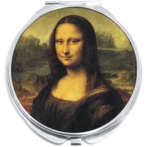 Mona Lisa Compact with Mirrors - Perfect for your Pocket or Purse - $11.76
