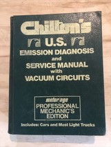 Chilton 75-82 Emission Diagnosis Service Manual &amp; Vacuum Circuits US Car... - £17.51 GBP