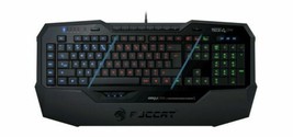 NEW Roccat Isku FX Multicolor Backlit Illuminated Gaming Keyboard ROC-12-901 BLK - £42.60 GBP