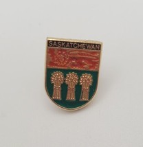 Saskatchewan Canada Crest Collectible Souvenir Lapel Hat Pin Tie Tack - £15.30 GBP