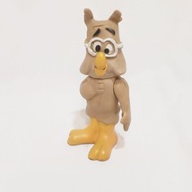 Vintage Howland Owl with Glasses Comic Figure 1969 Walt Kelly Rubber 4.5&quot; - £12.45 GBP