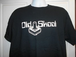 Old School Black Adult Sz Medium M Tee Tshirt T Shirt Game Controller Jo... - $10.89