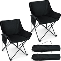 Hasteel Camping Chair for Adults, Compact Folding Portable Chairs Side New - £57.94 GBP