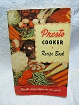 Vintage 1951 Collectible National PRESTO COOKER Instructions and Recipe Book-USA - £15.89 GBP