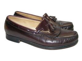 SAS Genuine Leather Men Size 11.5 W Dark Brown Tassel Sip On Loafer Shoe... - $37.35