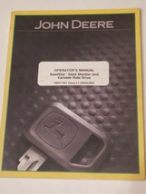 John Deere SeedStar Seed Monitor And Variable Rate Drive Operator&#39;s Manual - £11.62 GBP