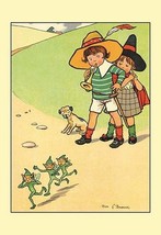 Jack and Jill Scaring the Elves by Rosa C. Petherick - Art Print - £17.42 GBP+