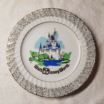 Rare &quot;BLUE&quot; 1960 Disney World Cinderella&#39;s Castle Collector Souvenir Cak... - £14.16 GBP