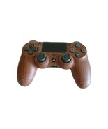 Sony PlayStation 4 PS4 Custom Wood Grain Controller, Tested &amp; Working! - $953.09 MXN