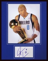 Shawn Marion w/ Trophy Signed Framed 11x14 Photo Display Mavericks - £48.11 GBP