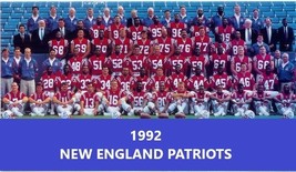 1992 NEW ENGLAND PATRIOTS 8X10 TEAM PHOTO FOOTBALL PICTURE NFL - £3.85 GBP