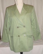 FORENZA light green, double breasted, career blazer Sz 10 - £3.19 GBP