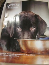 Orvis The Dog Book Catalog Look Book September 2015 Bagheera Chocolate Lab New - £8.00 GBP