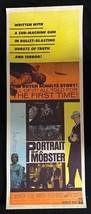 Portrait Of A Mobster Original Insert Movie Poster 1961 Dutch Schultz - £140.44 GBP