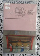 Trio Designs Wood Wall Shelf Instructions &amp; Pattern The Stockings Were H... - $8.41