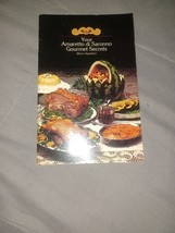 Vintage Your Amaretto di Saronno Gourmet Secrets Foreign Cookbook Pamphl... - $6.99