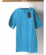 1 Count Nautica Boys Large 14/16 477 Ocean Short Sleeved Shirt - $20.99