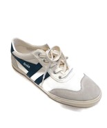 Gola Badminton Womens Off White Blue Casual Shoes Sneakers Trainers Size 10 - £52.11 GBP