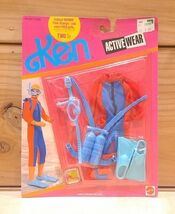 Vintage 1990 Mattel Ken Doll Active Wear Scuba Wetsuit Set Outfit #775 - €25,60 EUR