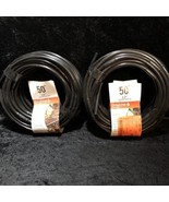 2 Pc Dig 50 ft. 1/4 in. Drip line Soaker Hose 12 in. Dropper Spacing Mod... - $12.86