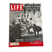 July 7, 1958 Life Magazine The Horror We Take For Granted Slaughter on t... - £15.89 GBP