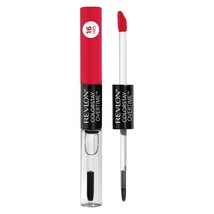 Revlon Liquid Lipstick with Clear Lip Gloss, ColorStay Face Makeup, Overtime - £9.45 GBP