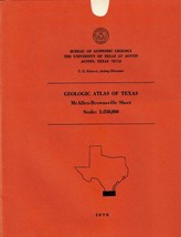 Geologic Atlas of Texas: McAllen-Brownsville Sheet, Geologic Map - £10.08 GBP
