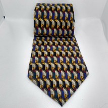 J Garcia Tie Curves And Lines collection 10 Pattern Vintage Jerry Artwork Silk - $10.65