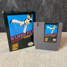 Kung Fu Nes Game Nintendo with Original Box and Manual Tested Clean Ship... - $79.15
