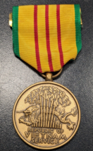 Vintage Republic Of Vietnam Service Medal Ribbon Badge United States Of America - £8.55 GBP