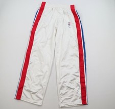NOS Vtg Nike NBA Authentics Detroit Pistons Team Issued Pants White 2XL 2002/03 - £70.04 GBP
