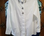 Brooks Brothers White Shirt Blouse Womens Size 10 Nautical Embroidery Vi... - $48.51