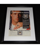 Danny Sullivan 1991 Franklin Mint Rings Framed 11x14 ORIGINAL Advertisement - £27.17 GBP