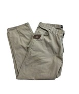 Wrangler Riggs Pants Mens 44x30 Khaki Rip Stop Workwear Carpenter - £21.39 GBP