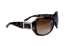 Women Sunglasses Brown Wrap Around Frame Oversize UV 400 Brown Lens  - £11.77 GBP