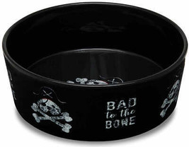 Loving Pets Dolce Moderno Bad to the Bone Dog Bowl - £6.18 GBP+