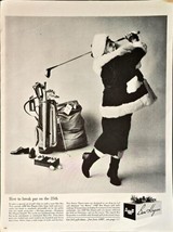 BEN HOGAN - GOLF - AMF Christmas Santa - Par Golf - 1961 Vintage Print Ad - £8.69 GBP