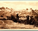 RPPC Tatoosh Range Mount Rainier National Park Washington WA  Postcard H3 - $9.85