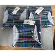 4x Aerie Superchill Cotton Eyelash Lace Boybrief Underwear Plaid Size Me... - $19.80