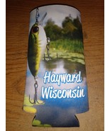Hayward Wisconsin Koozie Coozie 12oz Beer Can Bottle Caddy Cooler - $95.18 MXN
