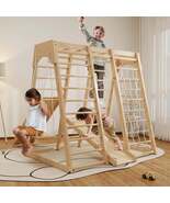 Indoor Jungle Gym, Montessori Climbing Toys, Toddler Indoor Playground S... - $932.25 CAD