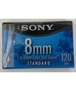 Sony 8mm Brilliant Color and Sound Standard 120 Minute P6-120MPL - NOS - $16.24 CAD