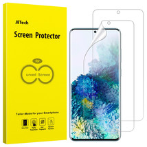 Jetech Screen Protector For Samsung Galaxy S20 Plus 6.7-Inch Tpu Film 2-Pack - £14.64 GBP