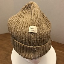 A New Day Knit Beanie Hat Cap Woman’s Brown Tan - $7.20