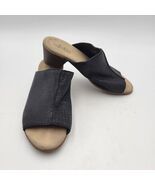 Clarks Collection Women’s Sz 7 Black Leather Open Toe Slip-on Mules Shoe... - €21,47 EUR Clarks Collection Women’s Sz 7 Black Leather Open Toe Slip-on Mules Shoe... - €21,47 EUR
