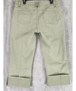 Telluride Clothing Co Jeans Womens 14 Green Momcore Distressed Cropped C... - £27.75 GBP