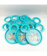 SIX Disneyland 2025 Food &amp; Wine Exclusive Mickey Plate DCA Blue Drink Ho... - $54.99
