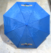 Universal Studios Parks Globe Logo Blue Auto Up Umbrella 36&quot; - £24.16 GBP