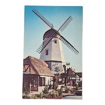 Solvang California Denmark Windmill Replica RPPC Postcard c1970 WOB - £6.86 GBP