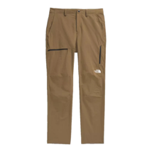 The North Face Men&#39;s 40x32 Basin Pants Utility Brown Nylon Zip Hiking Po... - $59.99